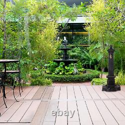 Fontaine de jardin debout de style antique XXL, élément décoratif aquatique