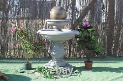 Fontaine de jardin en pierre Regis Ball Water Feature Ornament