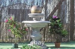 Fontaine de jardin en pierre Regis Ball Water Feature Ornament