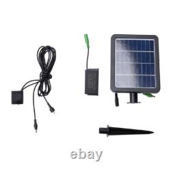 Fontaine de jardin ornée alimentée par énergie solaire avec statue lumineuse LED Royaume-Uni