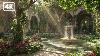 Fontaine Du Jardin Secret Belle Détente Paisible Chant Des Oiseaux Ambiance Nature Relaxante