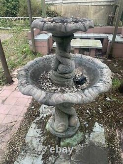 Grande Fontaine D'eau En Béton Statue De Jardin
