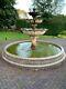 Grande Piscine Surround Edwardian Pierre Style 3 Niveau Jardin Fontaine D'eau Caractéristiques