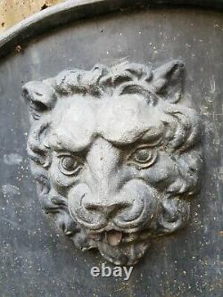 Le Plomb Solide Élégant Bespoke Lion Head Eau Caractéristiques Et Fountain London W8