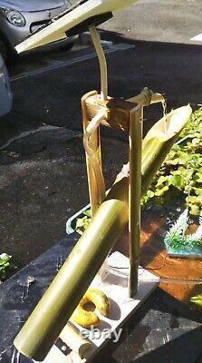 Shishi Odoshi Peureuse Scoreboar Sozu Bambou Fontaine D'eau Temple De Jardin Zen