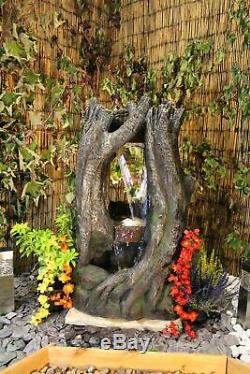 Windor Woodland Water Garden Feature, Fontaine D'extérieur Great Value Livraison Rapide